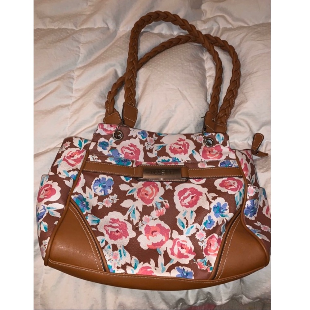 Floral Rossetti purse